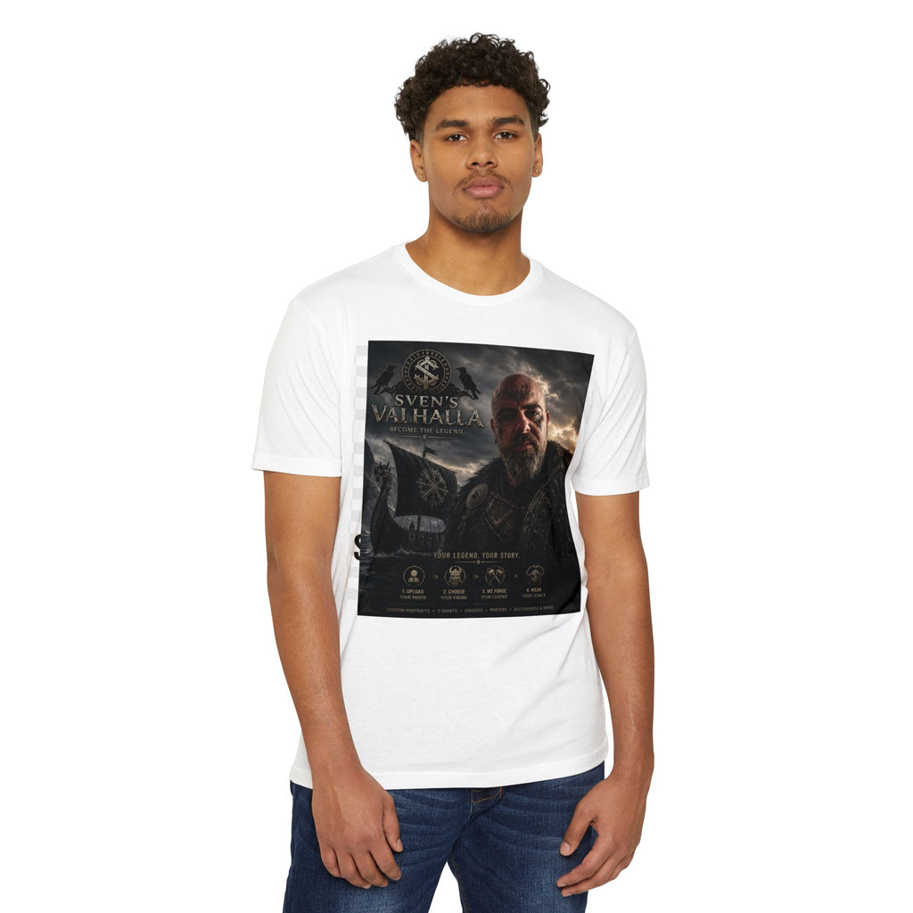 Sven's Valhalla Viking T‑Shirt — 'Become the Legend' Graphic Tee