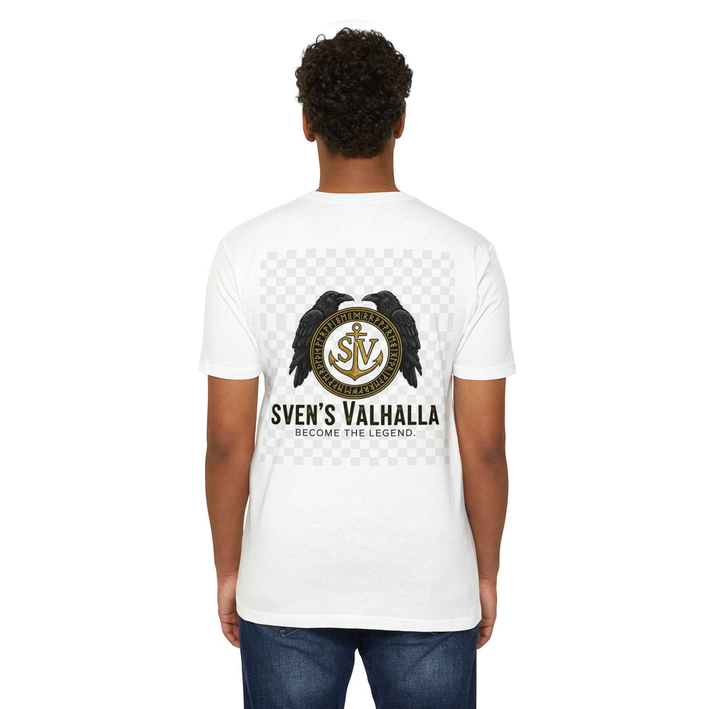 Sven's Valhalla Viking T‑Shirt — 'Become the Legend' Graphic Tee