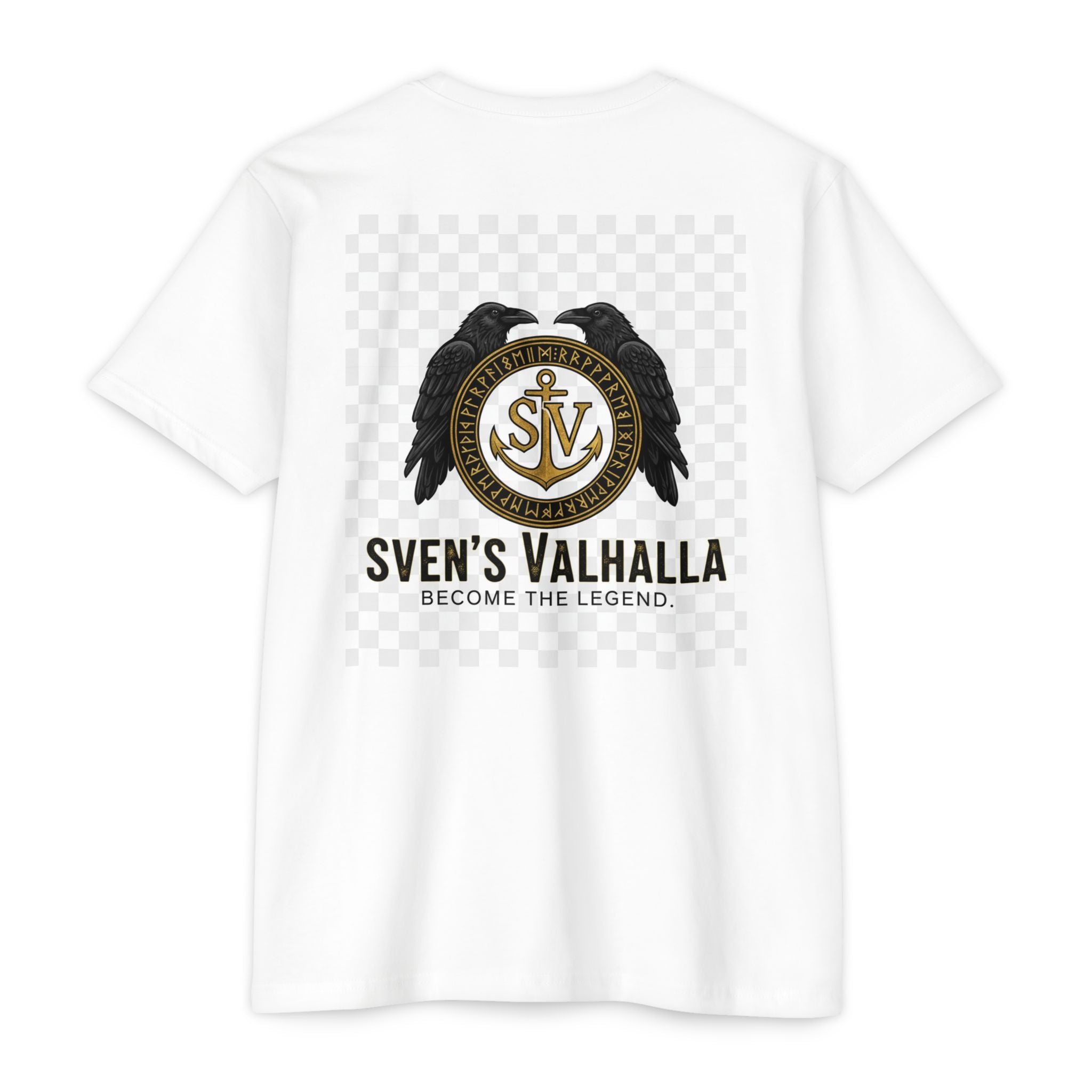 Sven's Valhalla Viking T‑Shirt — 'Become the Legend' Graphic Tee