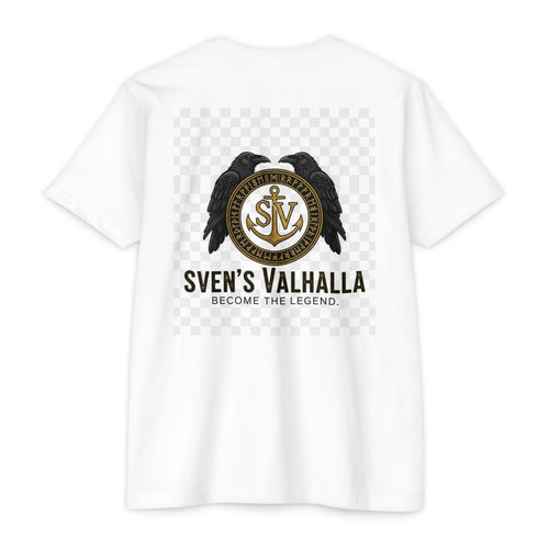 Sven's Valhalla Viking T‑Shirt — 'Become the Legend' Graphic Tee